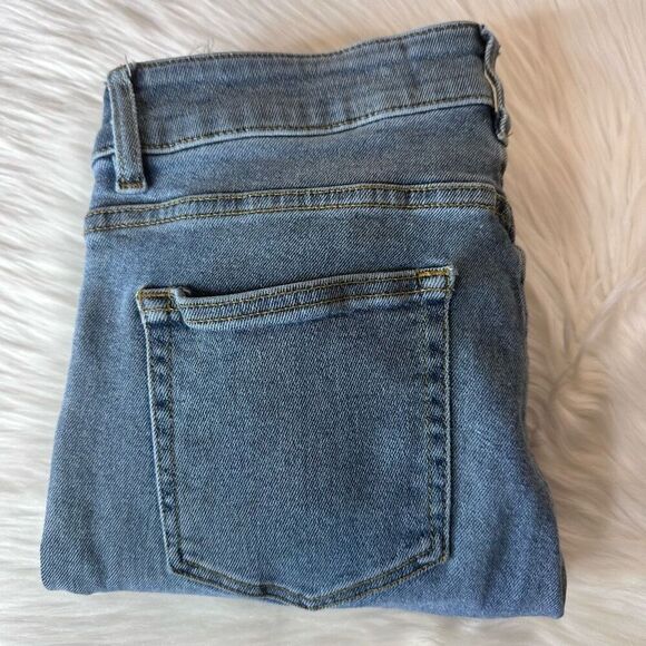 IRO Skinny Mid Rise Jeans Raw Hem Size 26 - Picture 9 of 9